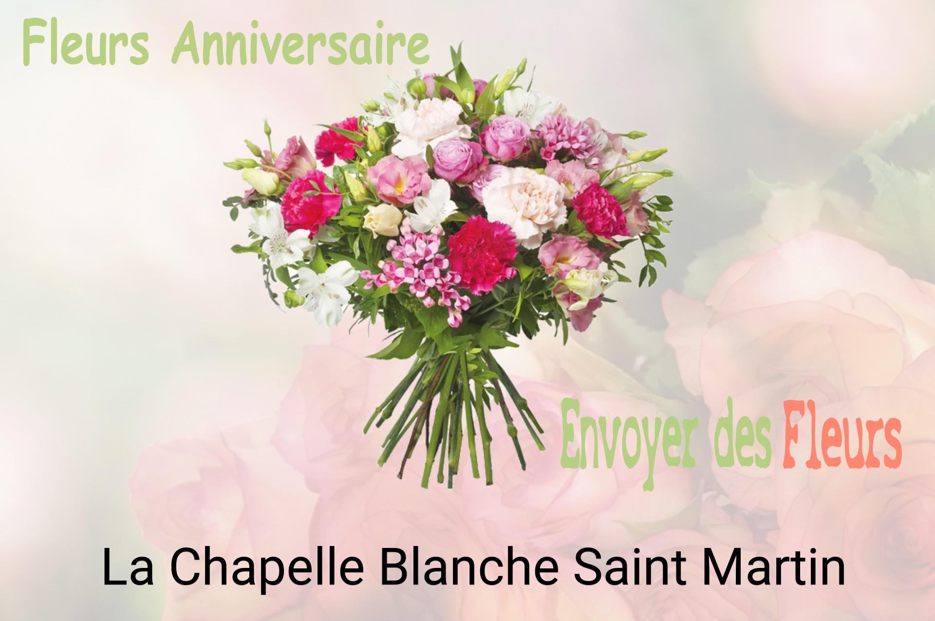 Bouquet de fleurs d’anniversaire livré à La Chapelle-Blanche-Saint-Martin