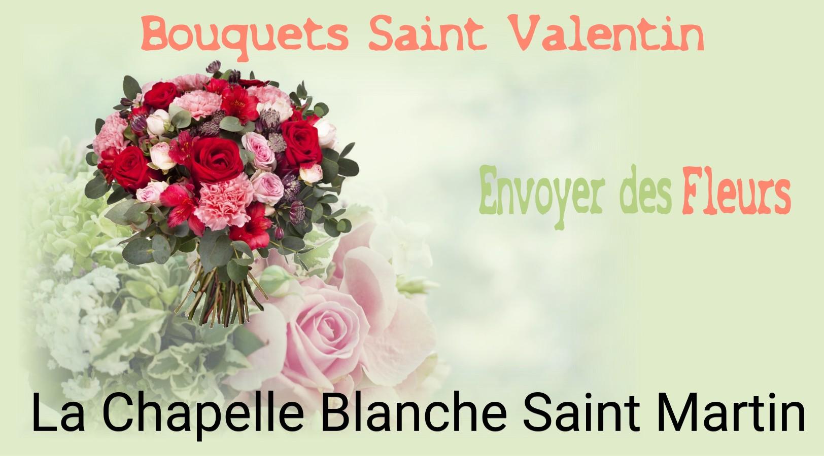 Roses de Saint-Valentin livrées à La Chapelle-Blanche-Saint-Martin
